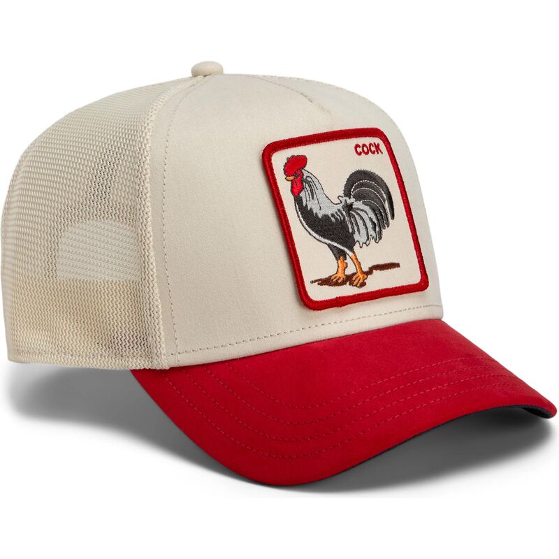 mutzen-gebogen-rot-snapback-the-suede-rooster-microsuede-cock-the-farm-goorin-bros