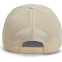 casquette-trucker-rouge-et-beige-coq-the-suede-rooster-microsuede-cock-the-farm-goorin-bros