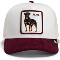 mutzen-gebogen-weiss-snapback-suede-alpha-microsuede-the-farm-goorin-bros