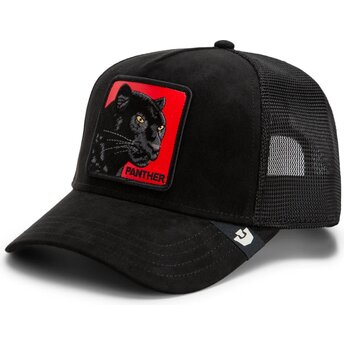 Mützen gebogen schwarz snapback Nera Rossa Microsuede The Farm Goorin Bros.