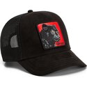 mutzen-gebogen-schwarz-snapback-nera-rossa-microsuede-the-farm-goorin-bros