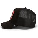 casquette-trucker-noire-et-rouge-panthere-pantera-nera-rossa-microsuede-the-farm-goorin-bros