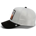 casquette-trucker-grise-et-noire-chevre-suede-greatest-goat-microsuede-the-farm-goorin-bros
