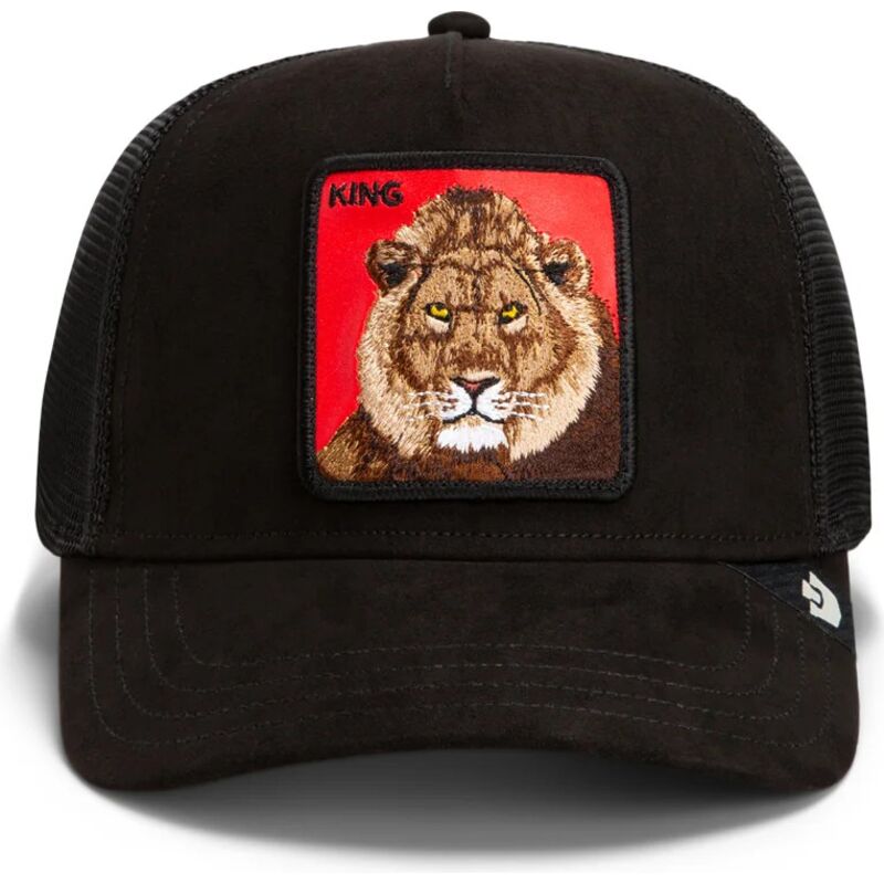 mutzen-gebogen-schwarz-snapback-re-leone-rosso-microsuede-king-the-farm-goorin-bros mutzen-gebogen-schwarz-snapback-re-leone-rosso-microsuede-king-the-farm-goorin-bros