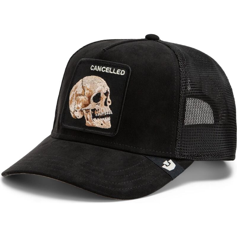 mutzen-gebogen-schwarz-snapback-suede-cancelled-skull-microsuede-the-farm-goorin-bros mutzen-gebogen-schwarz-snapback-suede-cancelled-skull-microsuede-the-farm-goorin-bros