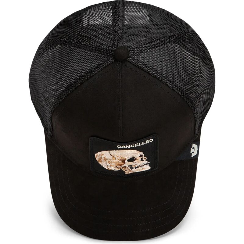 mutzen-gebogen-schwarz-snapback-suede-cancelled-skull-microsuede-the-farm-goorin-bros mutzen-gebogen-schwarz-snapback-suede-cancelled-skull-microsuede-the-farm-goorin-bros