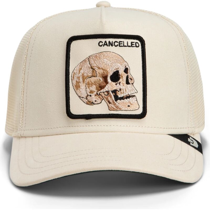 casquette-trucker-beige-crane-suede-cancelled-skull-microsuede-the-farm-goorin-bros