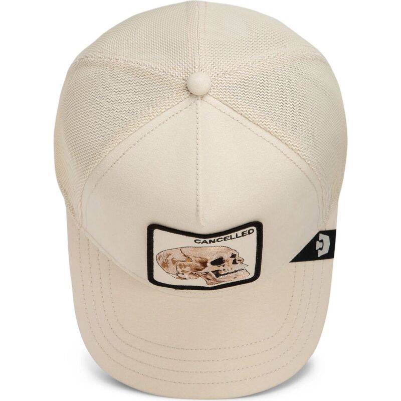 mutzen-gebogen-beige-snapback-suede-cancelled-skull-microsuede-the-farm-goorin-bros mutzen-gebogen-beige-snapback-suede-cancelled-skull-microsuede-the-farm-goorin-bros