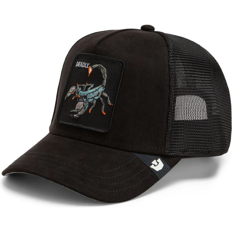 mutzen-gebogen-schwarz-snapback-suede-scorpion-microsuede-the-farm-goorin-bros