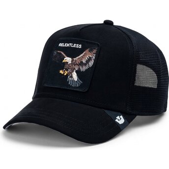 Mützen gebogen schwarz snapback Suede Relentless Eagle...