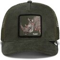 casquette-trucker-verte-rhinoceros-corduroy-tuff-ridgeline-the-farm-goorin-bros