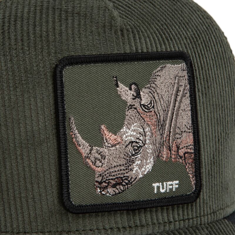 casquette-trucker-verte-rhinoceros-corduroy-tuff-ridgeline-the-farm-goorin-bros