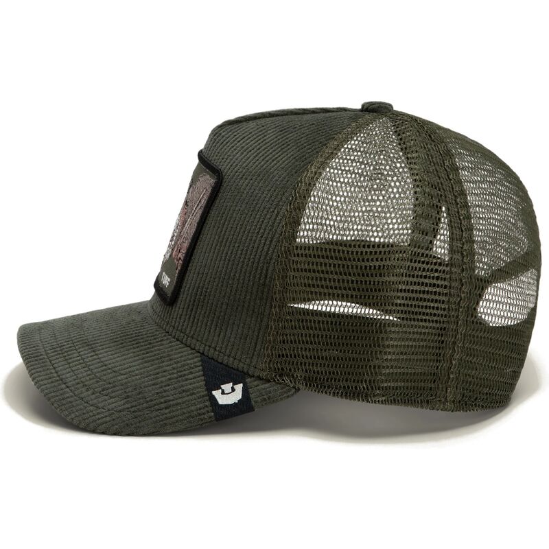 casquette-trucker-verte-rhinoceros-corduroy-tuff-ridgeline-the-farm-goorin-bros