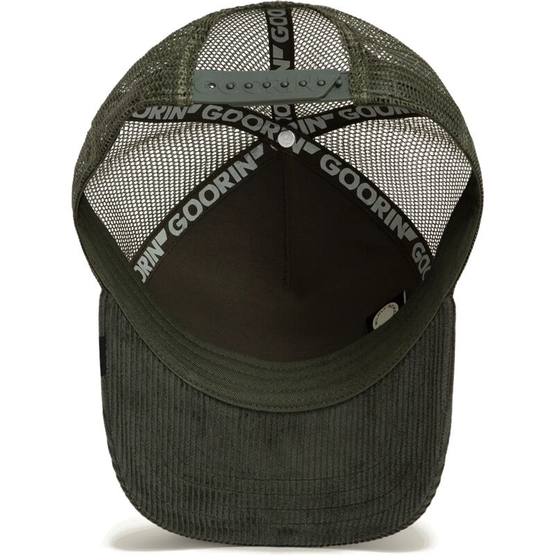 casquette-trucker-verte-rhinoceros-corduroy-tuff-ridgeline-the-farm-goorin-bros