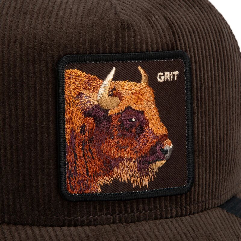 mutzen-gebogen-braun-snapback-corduroy-grit-ridgeline-the-farm-goorin-bros mutzen-gebogen-braun-snapback-corduroy-grit-ridgeline-the-farm-goorin-bros