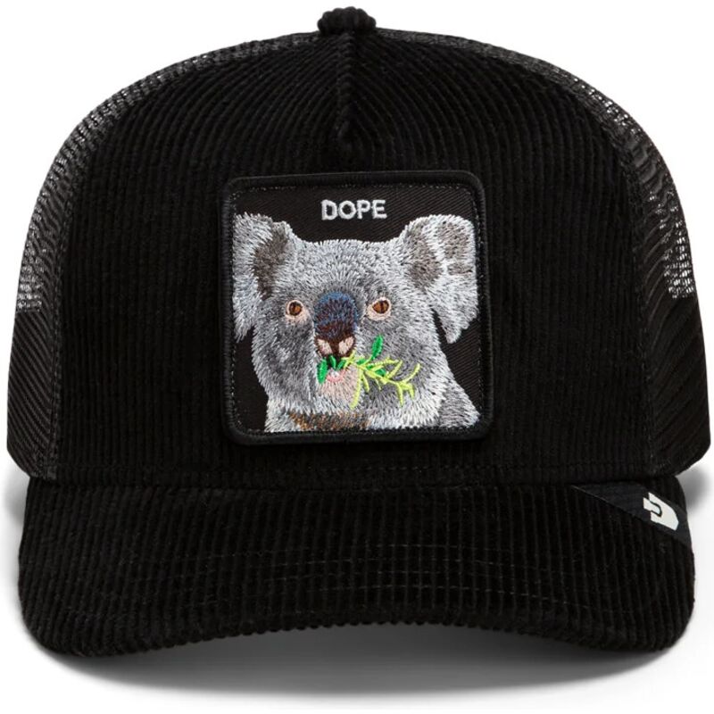 mutzen-gebogen-schwarz-snapback-corduroy-dope-ridgeline-the-farm-goorin-bros