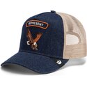 mutzen-gebogen-marineblau-snapback-represent-rocker-denim-after-dark-the-farm-goorin-bros
