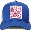casquette-trucker-bleue-et-blanche-hft-lscc-lazy-sunday-coffee-club-record-djinns