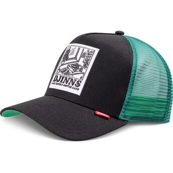 Mützen gebogen schwarz snapback HFT LSCC Lazy Sunday Coffee Club Record von Djinns