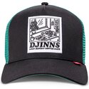casquette-trucker-noire-et-verte-hft-lscc-lazy-sunday-coffee-club-record-djinns
