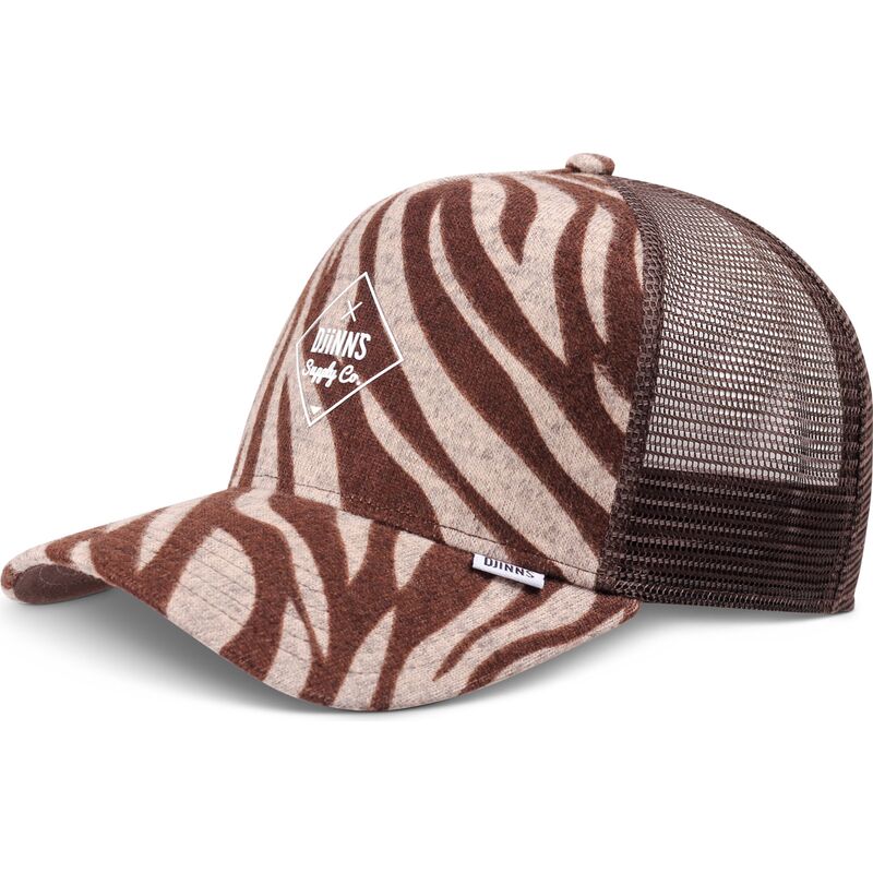 mutzen-gebogen-braun-snapback-hft-rubbertigerstripes-von-djinns