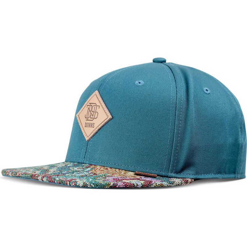 mutzen-flach-blau-snapback-multicolor-color-explo-von-djinns mutzen-flach-blau-snapback-multicolor-color-explo-von-djinns
