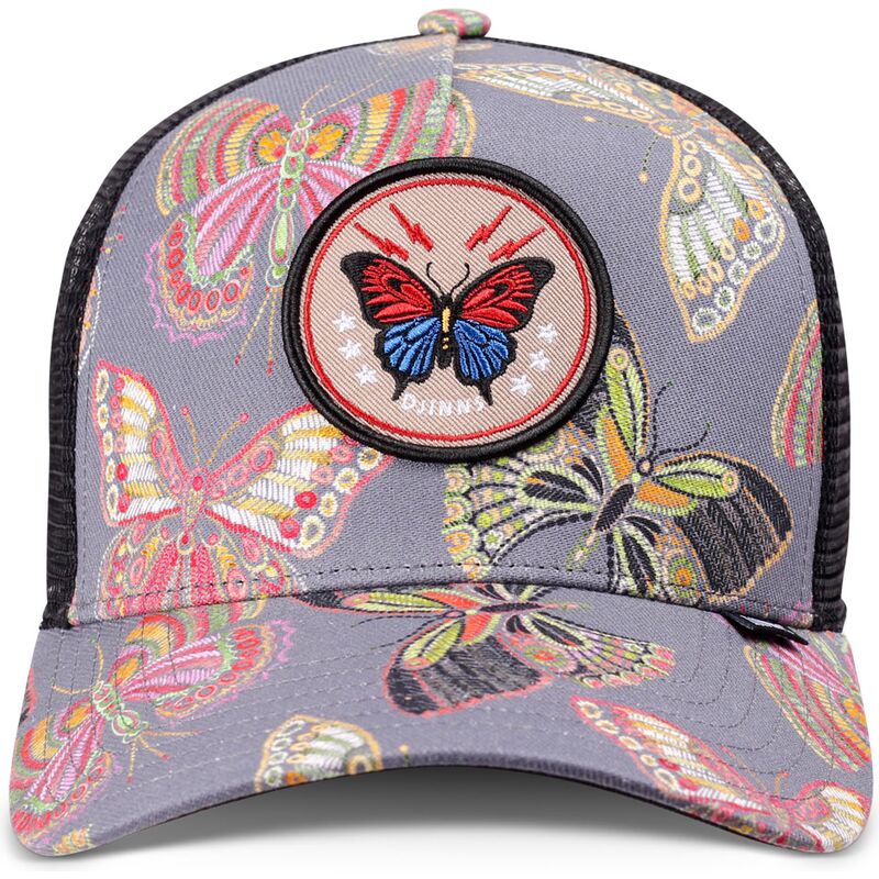 mutzen-gebogen-mehrfarbig-snapback-hft-butterfly-linen-von-djinns mutzen-gebogen-mehrfarbig-snapback-hft-butterfly-linen-von-djinns