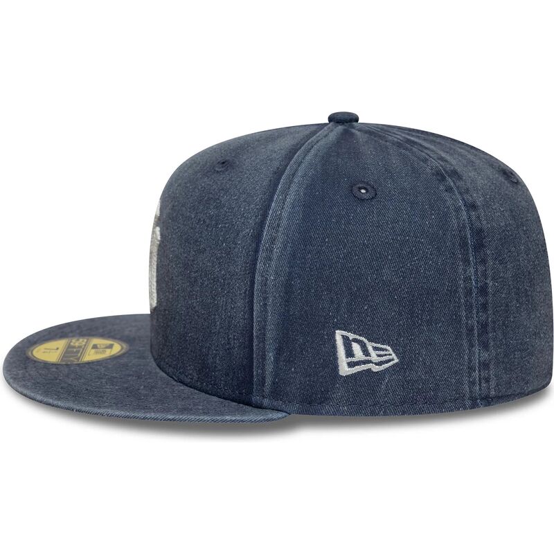 mutzen-flach-marineblau-angepasst-59fifty-washed-der-new-york-yankees-mlb-von-new-era