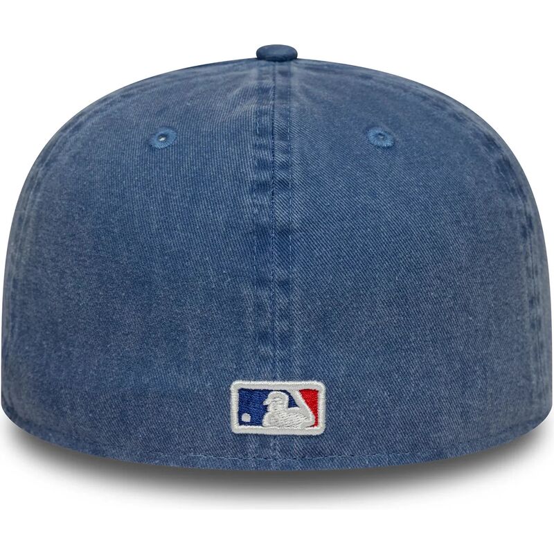 mutzen-flach-blau-angepasst-59fifty-washed-der-los-angeles-dodgers-mlb-von-new-era