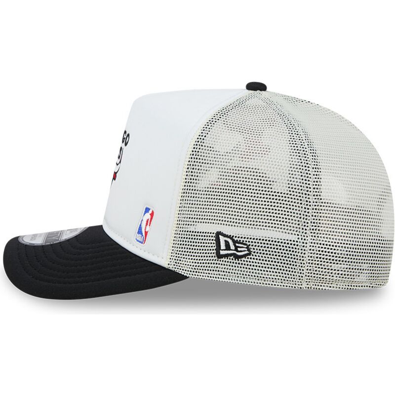 casquette-trucker-blanche-et-noire-hardwood-classics-9fifty-a-frame-precurved-chicago-bulls-nba-new-era