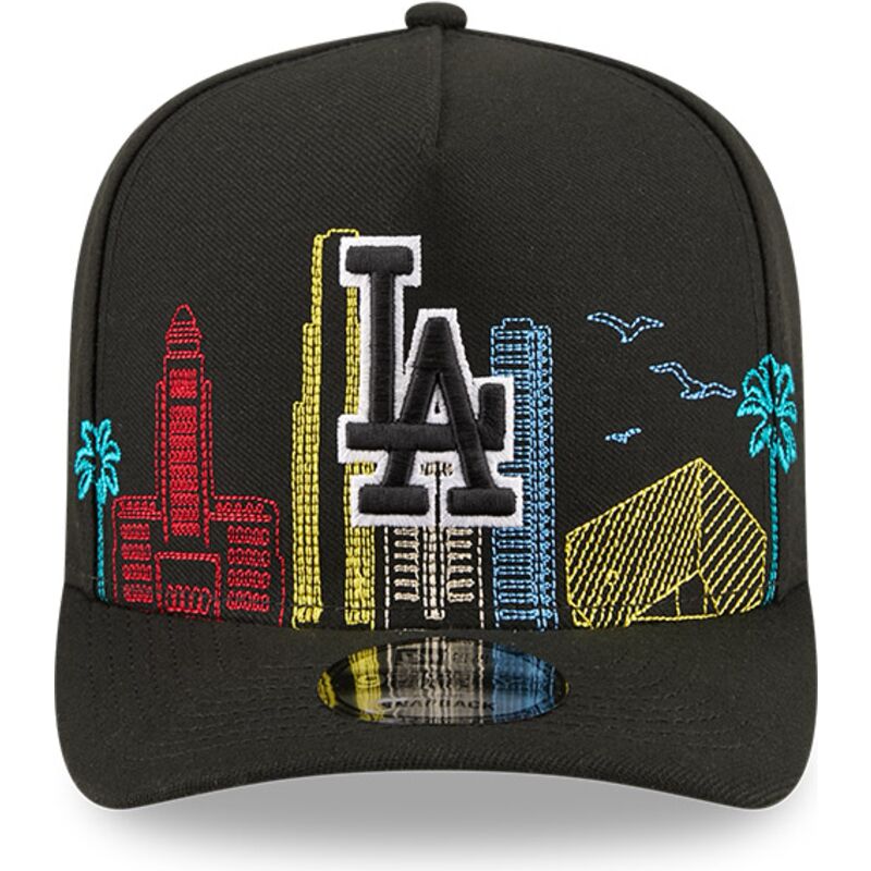 casquette-courbee-noire-snapback-9fifty-a-frame-precurved-skyline-los-angeles-dodgers-mlb-new-era casquette-courbee-noire-snapback-9fifty-a-frame-precurved-skyline-los-angeles-dodgers-mlb-new-era