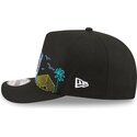 casquette-courbee-noire-snapback-9fifty-a-frame-precurved-skyline-los-angeles-dodgers-mlb-new-era