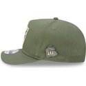 mutzen-gebogen-grun-snapback-9fifty-a-frame-precurved-side-pin-der-las-vegas-raiders-nfl-von-new-era