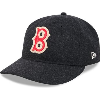 Mützen gebogen schwarz verstellbares band 9FIFTY Retro Crown Precurved der Boston Red Sox MLB von New Era
