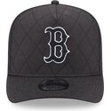 casquette-courbee-noire-snapback-avec-logo-noir-9fifty-a-frame-precurved-checkered-boston-red-sox-mlb-new-era