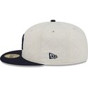 mutzen-flach-weiss-angepasst-59fifty-checkered-der-new-york-yankees-mlb-von-new-era