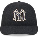 mutzen-gebogen-schwarz-verstellbares-band-9fifty-retro-crown-precurved-der-new-york-yankees-mlb-von-new-era