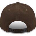 casquette-courbee-marron-snapback-9fifty-a-frame-precurved-visor-pin-chicago-white-sox-mlb-new-era