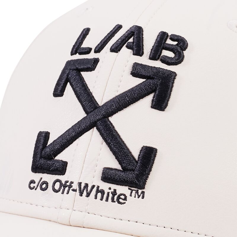 casquette-courbee-beige-ajustable-clamp-arrows-pu-leather-l-ab-c-o-off-white