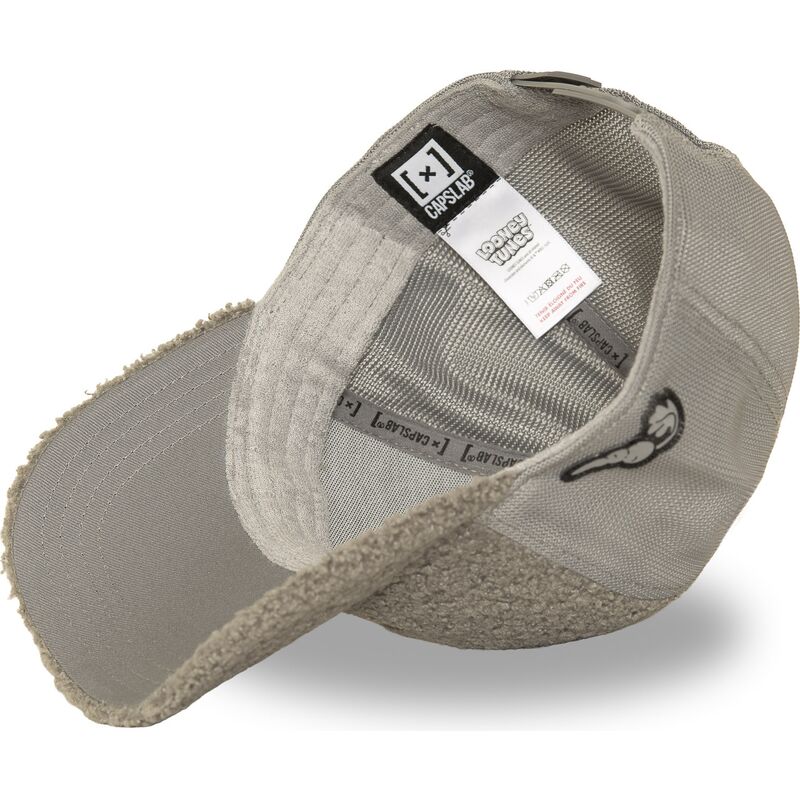 casquette-trucker-grise-bugs-bunny-loo14-bun-looney-tunes-capslab casquette-trucker-grise-bugs-bunny-loo14-bun-looney-tunes-capslab
