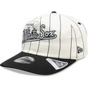 casquette-courbee-noire-et-blanche-snapback-19twenty-pinstripe-chicago-white-sox-mlb-new-era