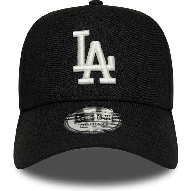 casquette-courbee-noire-snapback-e-frame-mythical-icon-los-angeles-dodgers-mlb-new-era