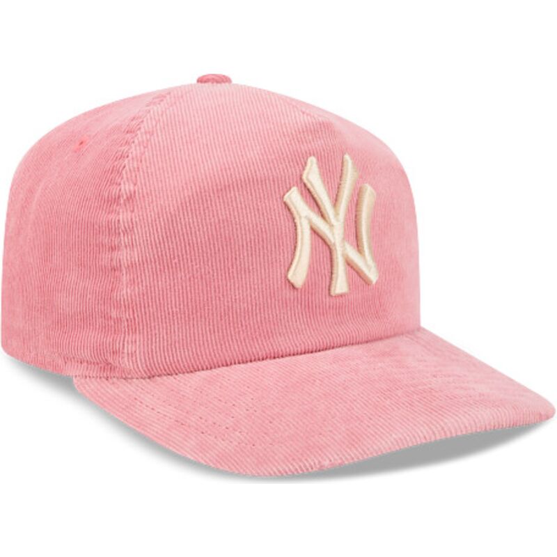 casquette-courbee-rose-ajustable-19twenty-precurved-corduroy-pastel-new-york-yankees-mlb-new-era casquette-courbee-rose-ajustable-19twenty-precurved-corduroy-pastel-new-york-yankees-mlb-new-era