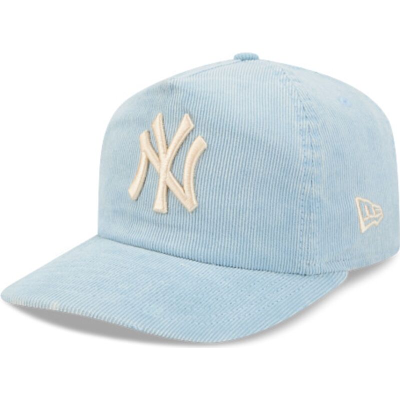 casquette-courbee-bleue-ajustable-19twenty-precurved-corduroy-pastel-new-york-yankees-mlb-new-era casquette-courbee-bleue-ajustable-19twenty-precurved-corduroy-pastel-new-york-yankees-mlb-new-era