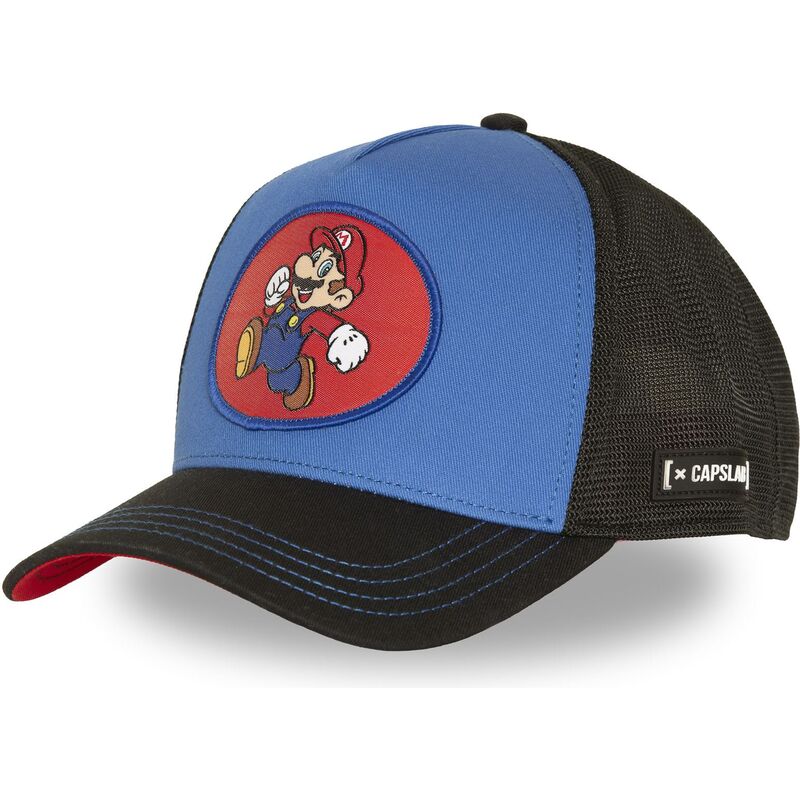 casquette-trucker-bleue-et-rouge-mario-smb3-mar-super-mario-bros-capslab casquette-trucker-bleue-et-rouge-mario-smb3-mar-super-mario-bros-capslab