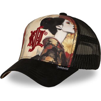 Casquette trucker noire N°273 Last Kiss Rock’nFreeLife