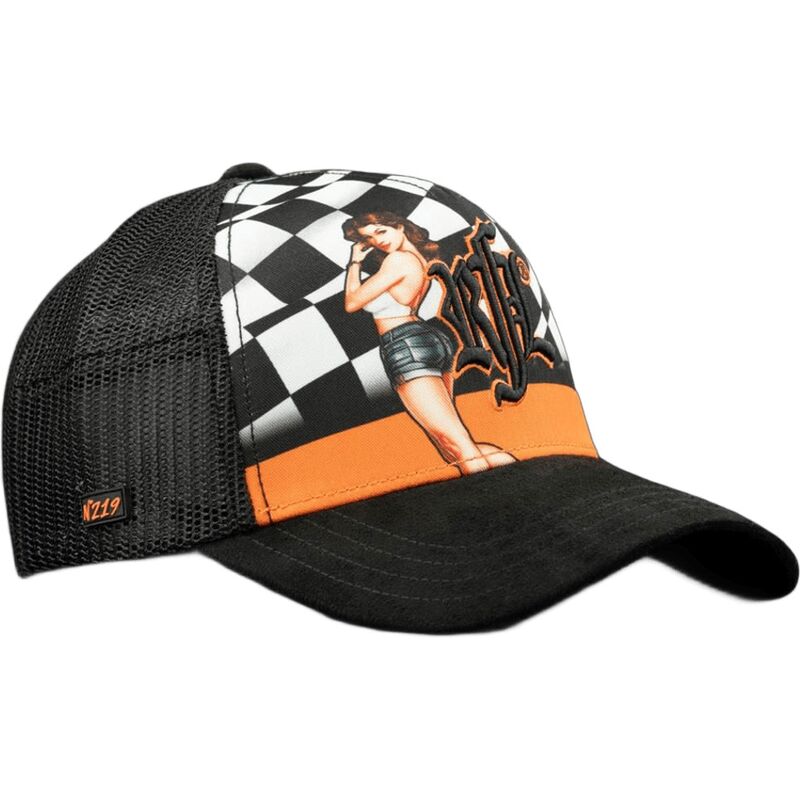 casquette-trucker-noire-n219-vintage-racing-rocknfreelife