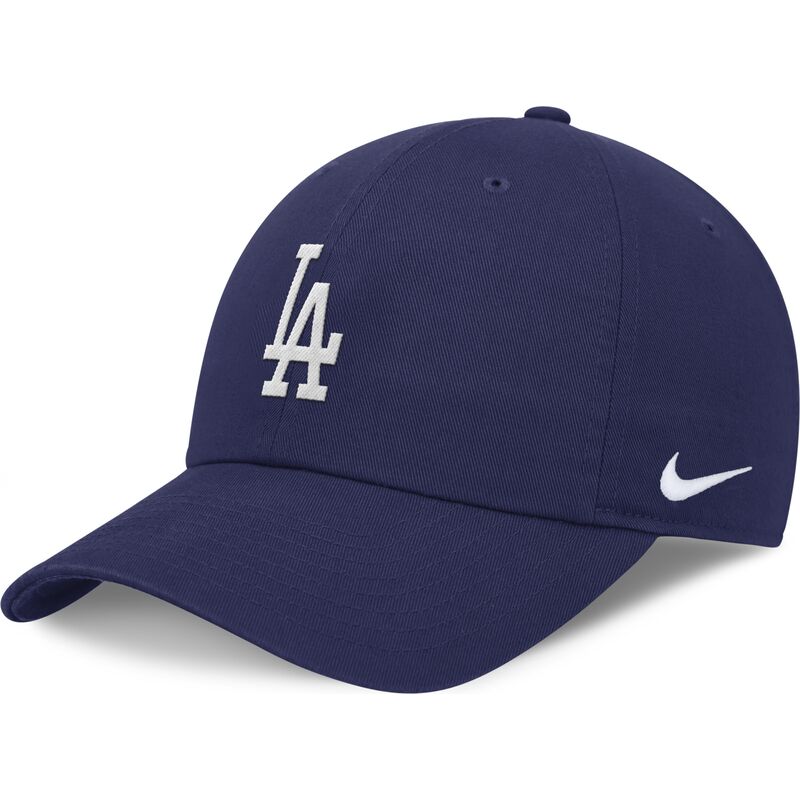 mutzen-gebogen-blau-verstellbares-band-club-unstructured-organic-cotton-der-los-angeles-dodgers-mlb-von-nike