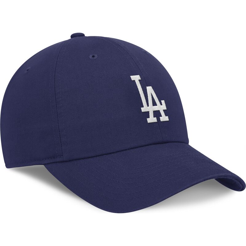 casquette-courbee-bleue-ajustable-club-unstructured-organic-cotton-los-angeles-dodgers-mlb-nike