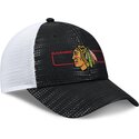 casquette-trucker-noire-et-blanche-structured-meshback-chicago-blackhawks-nhl-fanatics